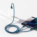 USB cable 3in1 Baseus Superior Series USB to micro USB / USB-C / Lightning 3.5A 1.5m (blue) - Combo Cables<<<USB