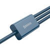 USB cable 3in1 Baseus Superior Series USB to micro USB / USB-C / Lightning 3.5A 1.5m (blue) - Combo Cables<<<USB
