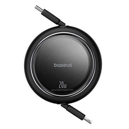 USB Cable Baseus Free2Pull USB-C to iP 20W 1m (black) - USB-C to Lightning<<<USB cables<<<GSM