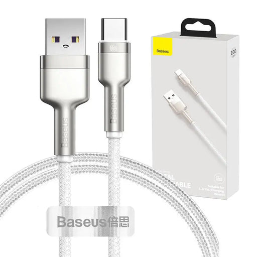 USB cable for USB-C Baseus Cafule 66W 1m (white) - USB to USB-C<<<USB cables<<<GSM Accessories<<<InnproXML