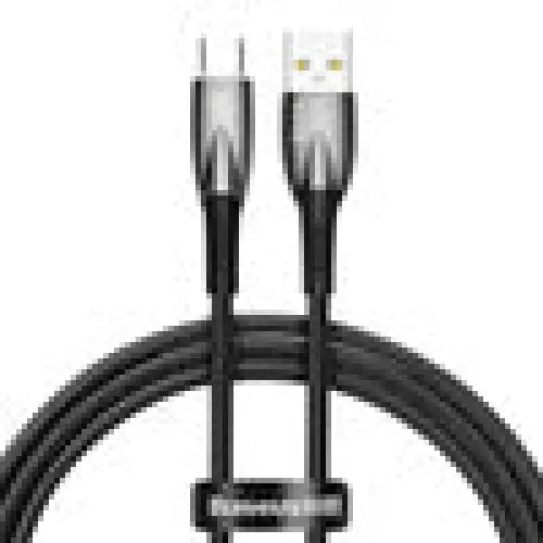 USB cable for USB-C Baseus Glimmer Series 100W 1m (Black) - USB to USB-C<<<USB cables<<<GSM