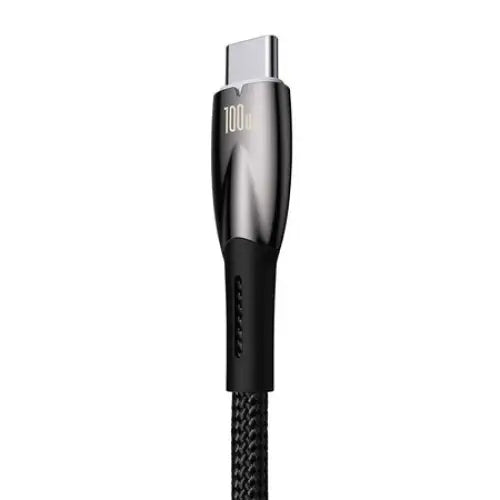 USB cable for USB-C Baseus Glimmer Series 100W 2m (Black) - USB to USB-C<<<USB cables<<<GSM