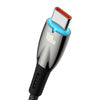 USB cable for USB-C Baseus Glimmer Series 100W 2m (Black) - USB to USB-C<<<USB cables<<<GSM