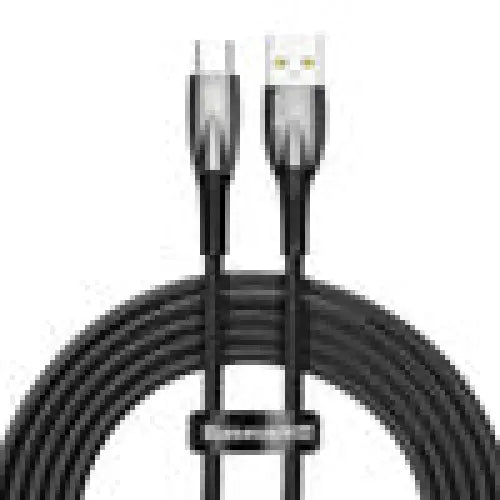 USB cable for USB-C Baseus Glimmer Series 100W 2m (Black) - USB to USB-C<<<USB cables<<<GSM