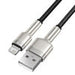 USB cable for Lightning Baseus Cafule 2.4A 0,25m (black) - USB to Lightning<<<USB cables<<<GSM