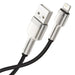 USB cable for Lightning Baseus Cafule 2.4A 1m (black) - USB to Lightning<<<USB cables<<<GSM