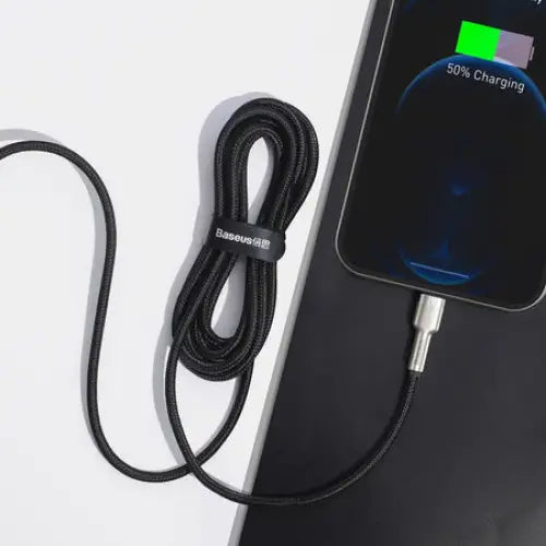 USB cable for Lightning Baseus Cafule 2.4A 2m (black) - USB to Lightning<<<USB cables<<<GSM Accessories<<<InnproXML