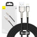 USB cable for Lightning Baseus Cafule 2.4A 2m (black) - USB to Lightning<<<USB cables<<<GSM Accessories<<<InnproXML