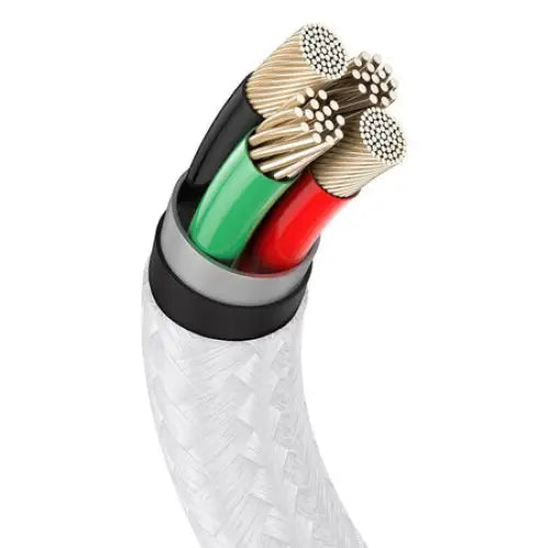 USB cable for Lightning Baseus Cafule 2.4A 2m (white) - USB to Lightning<<<USB cables<<<GSM Accessories<<<InnproXML