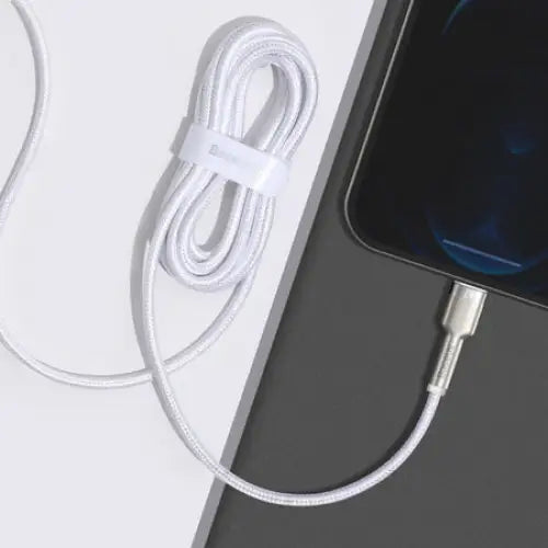 USB cable for Lightning Baseus Cafule 2.4A 2m (white) - USB to Lightning<<<USB cables<<<GSM Accessories<<<InnproXML