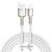 USB cable for Lightning Baseus Cafule 2.4A 2m (white) - USB to Lightning<<<USB cables<<<GSM Accessories<<<InnproXML