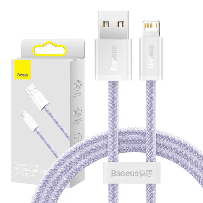 USB cable for Lightning Baseus Dynamic 2 Series 2.4A 1m (purple) - USB to Lightning<<<USB cables<<<GSM