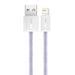 USB cable for Lightning Baseus Dynamic 2 Series 2.4A 2m (purple) - USB to Lightning<<<USB cables<<<GSM