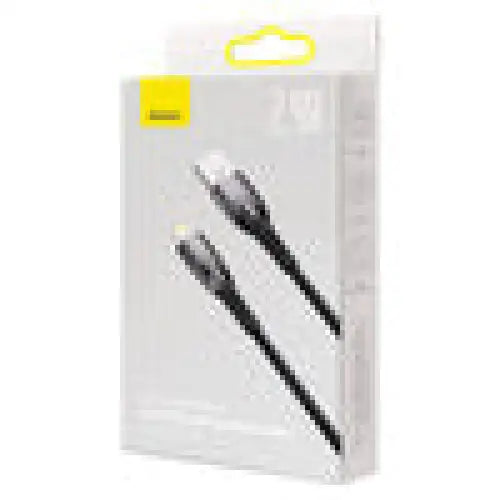 USB cable for Lightning Baseus Glimmer Series 2.4A 1m (Black) - USB to Lightning<<<USB cables<<<GSM