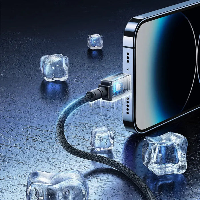 USB cable - Lightning Baseus Unbreakable 2.4A 480Mbps 1m - black - Cell phone cables<<<HurtelXML&&&USB