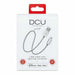 USB charger cable Lightning iPhone DCU Silver 1 m - Електроника Телефони и таблети<<<Компютри|