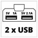 USB CHARGER FOR BATTERIES FROM POWER X-CHANGE SERIES EINHELL TC-CP 18 Li USB - Solo - Батерии и зарядни<<<Шлайф