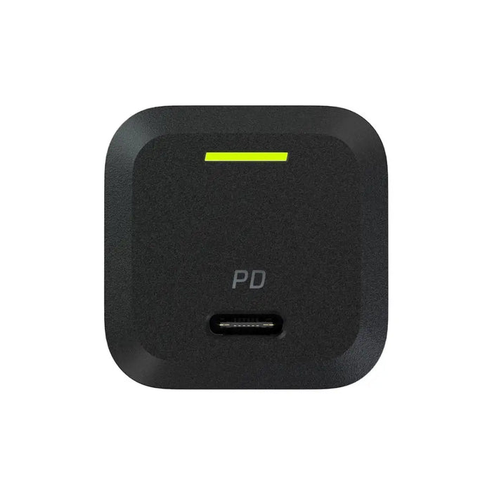 USB Charger Green Cell PowerGaN 33 W PD 3.0 QC 3.0 1x USB-C black - ChargersLAD-SIC<<<Power supplies