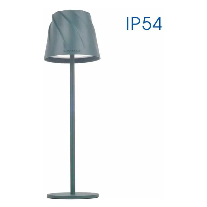 USB DESK LAMP 3W 4000K IP54 DIMMABLE DARK GREEN VIVALUX ESTELLA - Настолни лампи<<<Вътрешно осветление<<<Мебели и