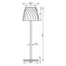USB DESK LAMP 3W 4000K IP54 DIMMABLE ORANGE VIVALUX ESTELLA - Настолни лампи<<<Вътрешно осветление<<<Мебели и