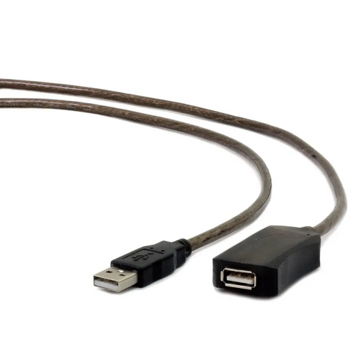 USB Extension Cable GEMBIRD UAE-01-10M (10 m) Black 10 m (1 Unit) - USB cablesKBA-USB<<<Cables