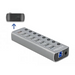 USB хъб 9 порта DELOCK 63264 - USB хъбове<<<Компютърна периферия<<<ValiAPI