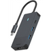 USB HUB 3.2 RAPOO USB-C UCM-2001 4-in-1 USB-C-Adapter - Аксесоари<<<Периферия<<<Компютри и периферия<<<TechMart