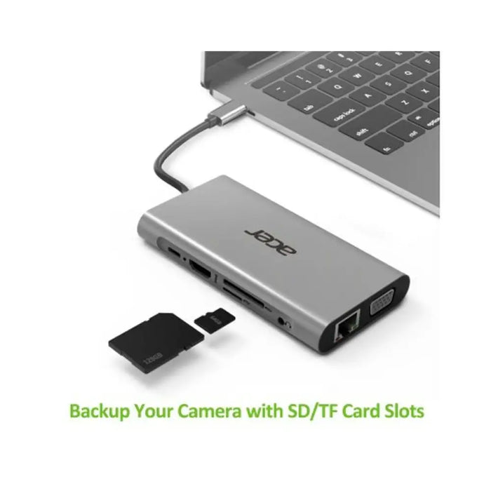 USB Hub Acer HP.DSCAB.002 Silver - HUB USB<<<Компютър Мрежи и компоненти<<<Компютри| Електроника<<<BigBuy&&&Notebooks