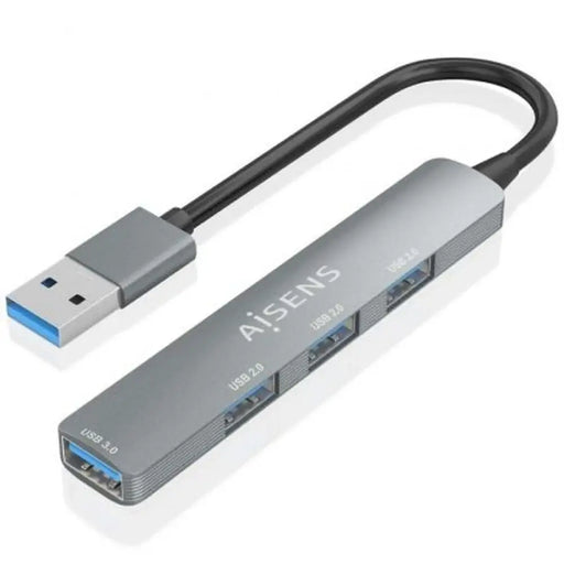 USB Hub Aisens A106-0859 Grey (1 Unit) - HUB USB<<<Компютър Мрежи и компоненти<<<Компютри| Електроника<<<BigBuy