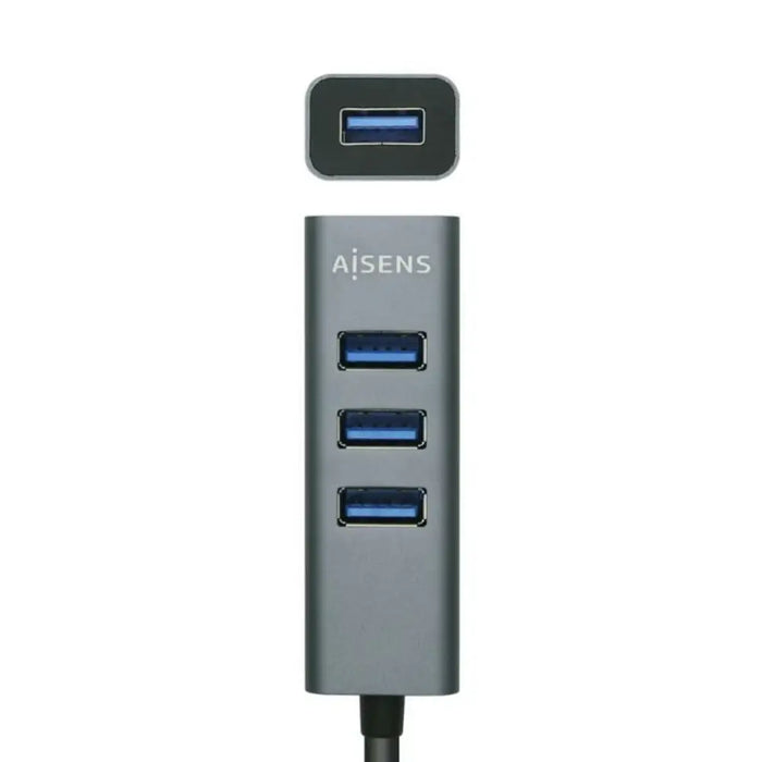 USB Hub Aisens A109-0508 Grey (1 Unit) - Компютър Мрежи и компоненти<<<Компютри| Електроника<<<BigBuy&&&HUB