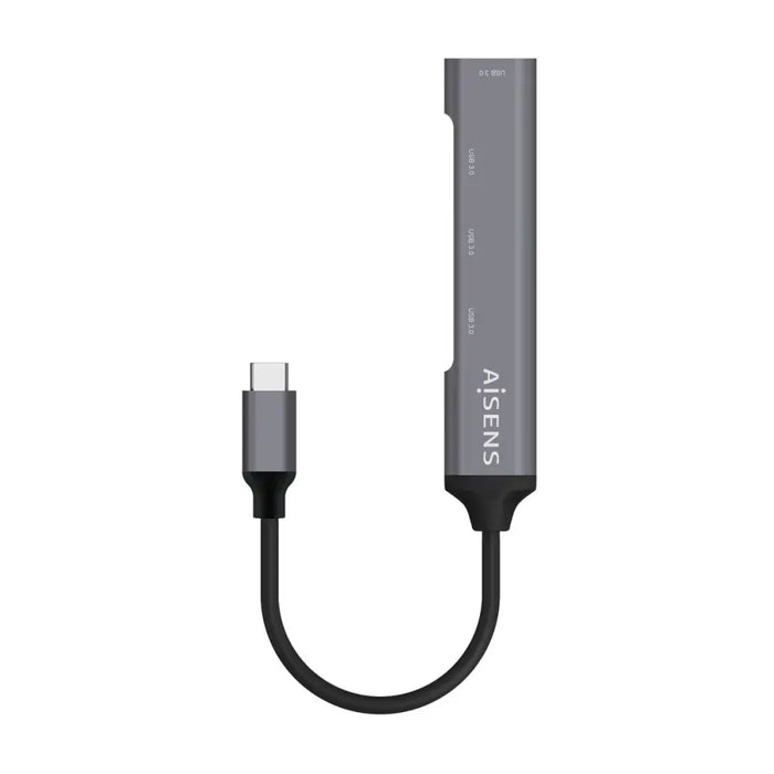 USB Hub Aisens A109-0541 Grey (1 Unit) - Компютър Мрежи и компоненти<<<Компютри| Електроника<<<BigBuy&&&HUB