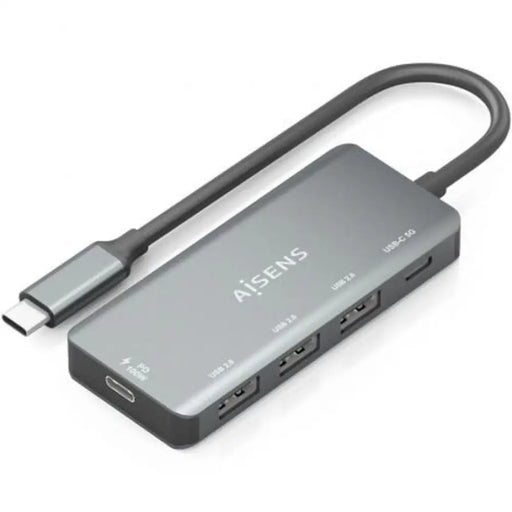 USB Hub Aisens A109-0945 Grey 100 W - Компютър Мрежи и компоненти<<<Компютри| Електроника<<<BigBuy&&&HUB USB<<<Компютър
