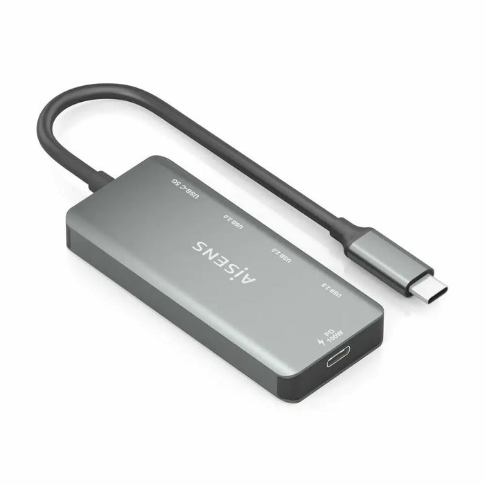 USB Hub Aisens A109-0945 Grey 100 W - Компютър Мрежи и компоненти<<<Компютри| Електроника<<<BigBuy&&&HUB USB<<<Компютър