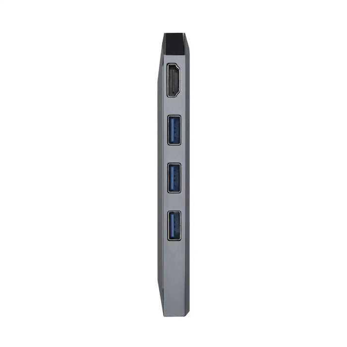 USB Hub Aisens ASUC-8P004-GR Grey 100 W 4K Ultra HD (1 Unit) - Компютър Мрежи и компоненти<<<Компютри|