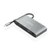 USB Hub Aisens ASUC-8P010-GR Grey (1 Unit) - Компютър Мрежи и компоненти<<<Компютри| Електроника<<<BigBuy&&&HUB