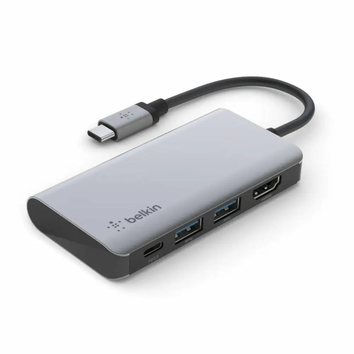 USB Hub Belkin AVC006btSGY Silver 100 W (1 Unit) - Компютър Мрежи и компоненти<<<Компютри| Електроника<<<BigBuy&&&HUB