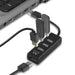 USB Hub Ewent EW1123 Black - Компютър Мрежи и компоненти<<<Компютри| Електроника<<<BigBuy&&&HUB USB<<<Компютър Мрежи и