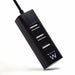 USB Hub Ewent EW1123 Black - Компютър Мрежи и компоненти<<<Компютри| Електроника<<<BigBuy&&&HUB USB<<<Компютър Мрежи и