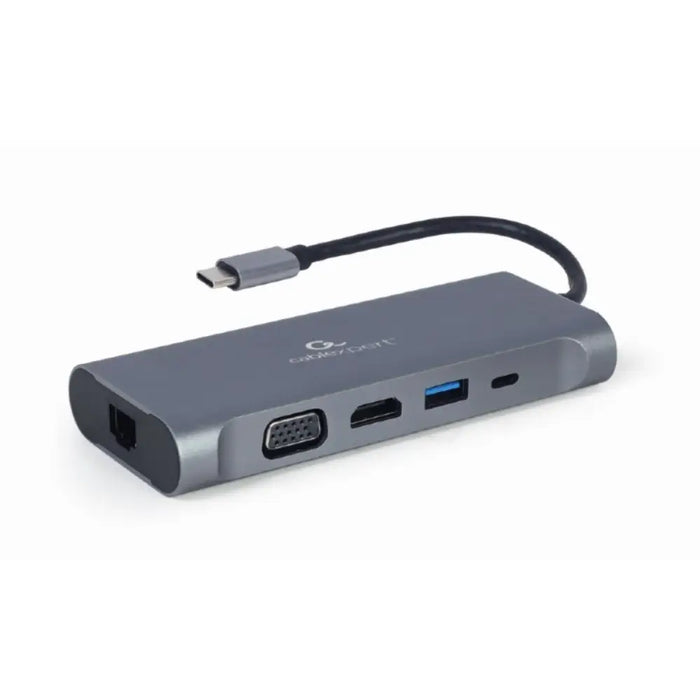 USB Hub GEMBIRD A-CM-COMBO7-01 Grey - Компютър Мрежи и компоненти<<<Компютри| Електроника<<<BigBuy&&&HUB USB<<<Компютър