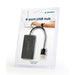 USB Hub GEMBIRD UHB-U2P4-04 Black (1 Unit) - HUB USB<<<Компютър Мрежи и компоненти<<<Компютри|