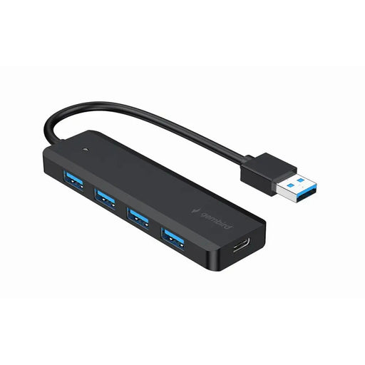 USB Hub GEMBIRD UHB-U3P4P-02 - Електроника Периферни и резервни части<<<Компютри| Електроника<<<BigBuy&&&Микрофони и