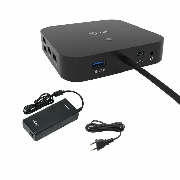 USB Hub i-Tec C31HDMIDPDOCKPD100 Black 100 W - Компютър Мрежи и компоненти<<<Компютри| Електроника<<<BigBuy&&&HUB