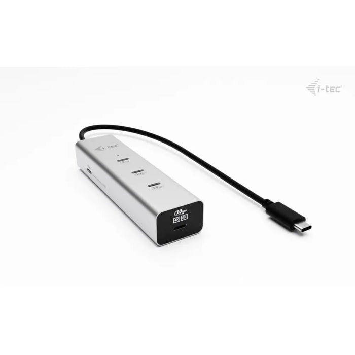 USB Hub i-Tec C31HUBMETAL8KPDPRO Silver - Компютър Мрежи и компоненти<<<Компютри| Електроника<<<BigBuy&&&HUB