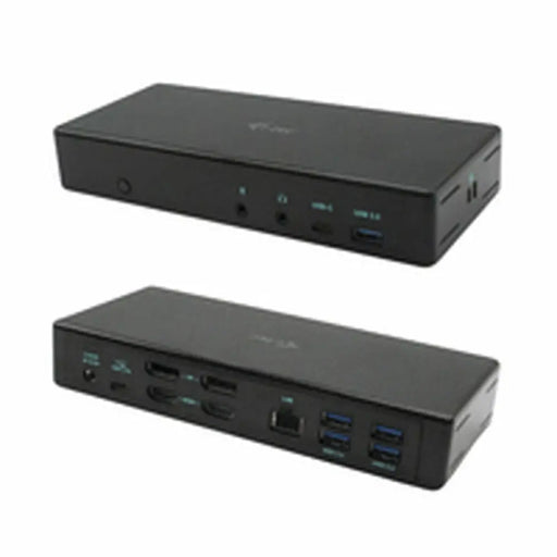 USB Hub i-Tec C31QUATTRODOCKPD Black - Компютър Мрежи и компоненти<<<Компютри| Електроника<<<BigBuy&&&HUB