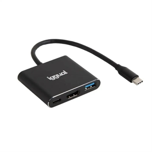 USB Hub iggual IGG318461 - Компютър Мрежи и компоненти<<<Компютри| Електроника<<<BigBuy&&&HUB USB<<<Компютър Мрежи и