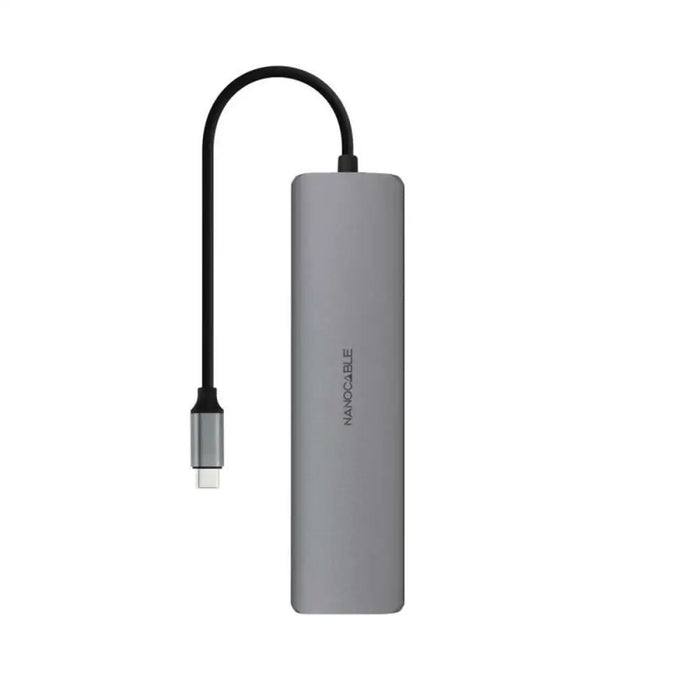 USB Hub NANOCABLE 10.16.4608 Grey 100 W 50 W - HUB USB<<<Компютър Мрежи и компоненти<<<Компютри| Електроника<<<BigBuy
