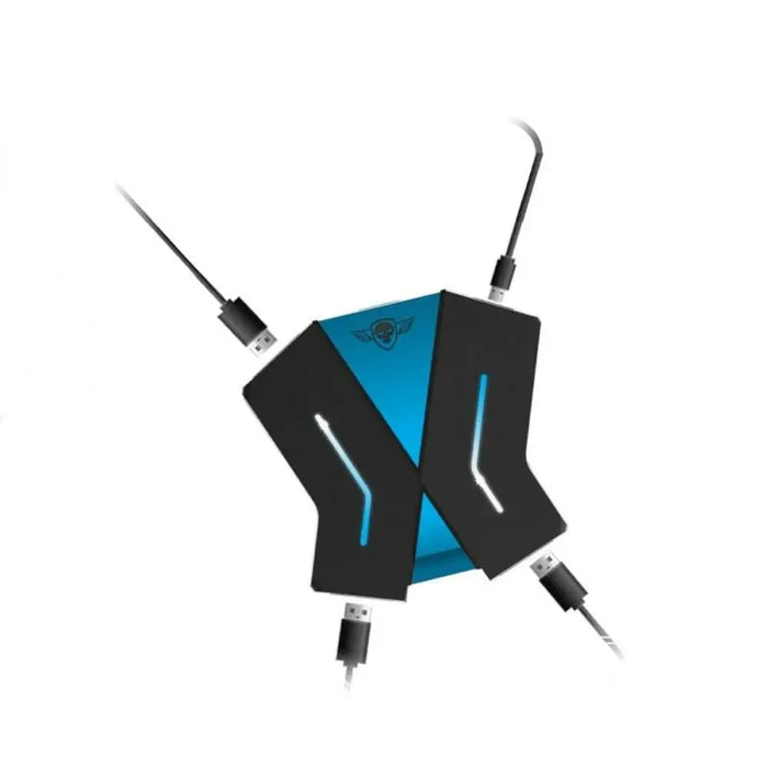 USB Hub Spirit of Gamer Crossgame Blue - Компютър Мрежи и компоненти<<<Компютри| Електроника<<<BigBuy&&&HUB