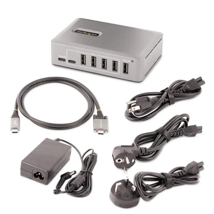 USB Hub Startech 10G8A2CS-USB-C-HUB - Компютър Мрежи и компоненти<<<Компютри| Електроника<<<BigBuy&&&HUB USB<<<Компютър