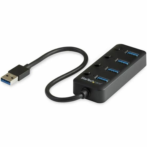 USB Hub Startech HB30A4AIB - Компютър Мрежи и компоненти<<<Компютри| Електроника<<<BigBuy&&&HUB USB<<<Компютър Мрежи и