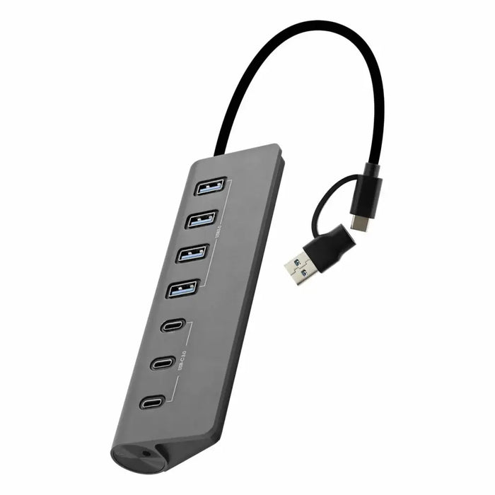 USB Hub T’NB HUBUSB7ALCU - Компютър Мрежи и компоненти<<<Компютри| Електроника<<<BigBuy&&&HUB USB<<<Компютър Мрежи и